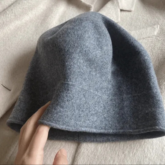 4 Way Women Cashmere Wool Beret Beanie Hat
