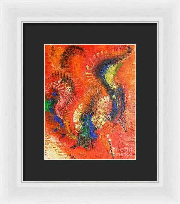 BIRD OF PARADISE - Framed Print #1025
