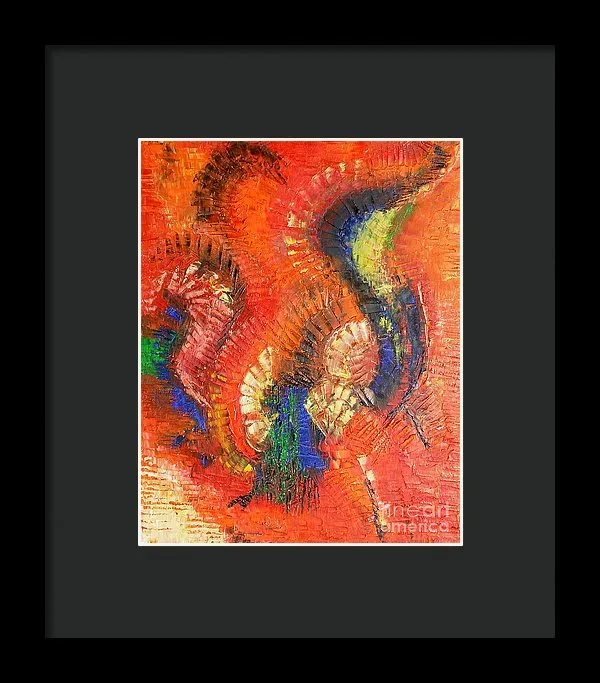 BIRD OF PARADISE - Framed Print #1025