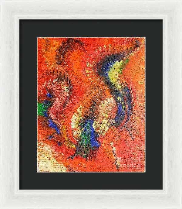 BIRD OF PARADISE - Framed Print #1025