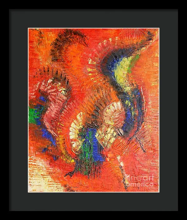BIRD OF PARADISE - Framed Print #1025