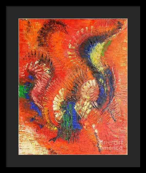 BIRD OF PARADISE - Framed Print #1025