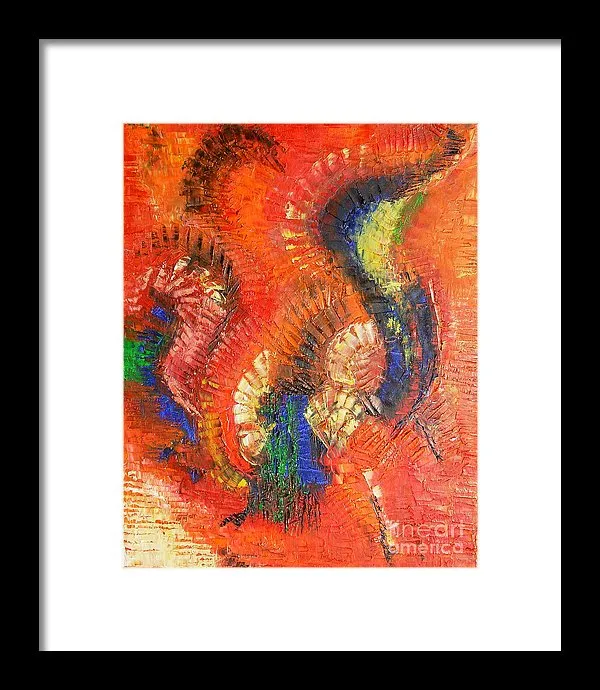 BIRD OF PARADISE - Framed Print #1025