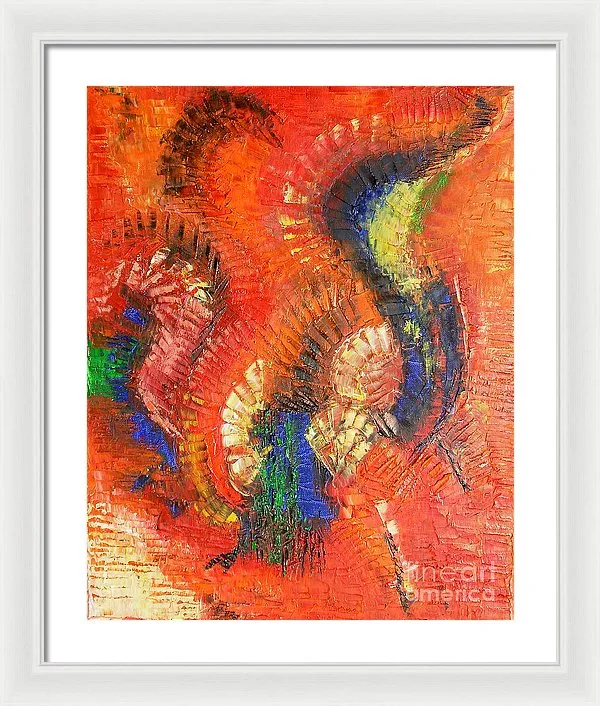 BIRD OF PARADISE - Framed Print #1025
