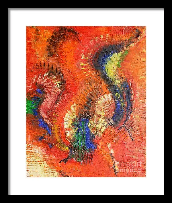 BIRD OF PARADISE - Framed Print #1025