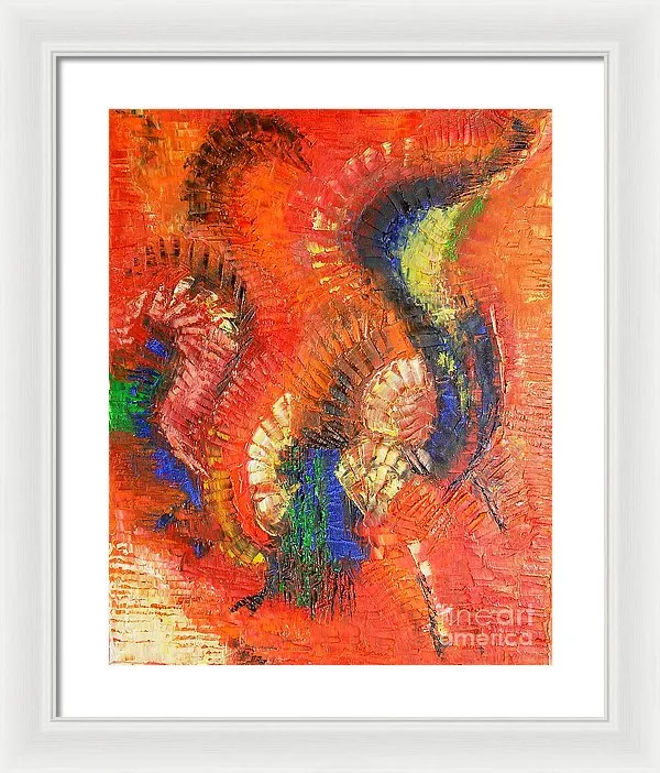 BIRD OF PARADISE - Framed Print #1025
