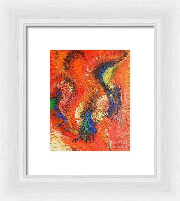 BIRD OF PARADISE - Framed Print #1025