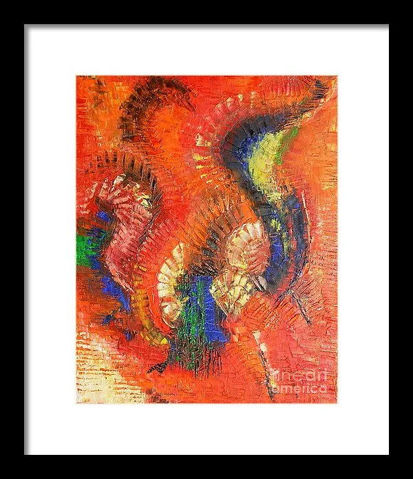 BIRD OF PARADISE - Framed Print #1025