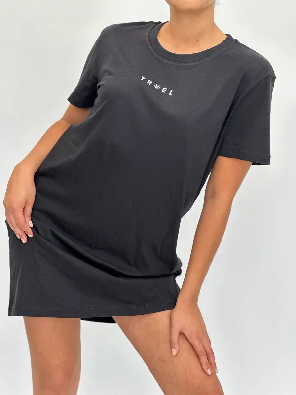 Black T-Shirt Dress