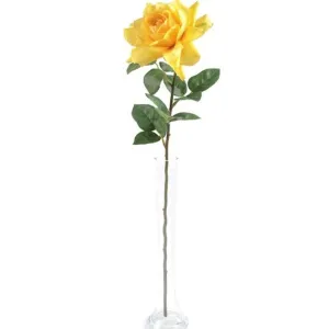 CB Imports 68cm Rose Pippa Open Yellow