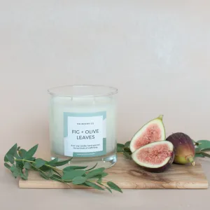 Classic Candle: Fig   Olive Leaves