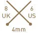Cleckheaton Country Naturals 8 ply - Natural 1805