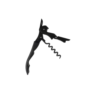 Corkscrew - Two Lever Waiter - Black