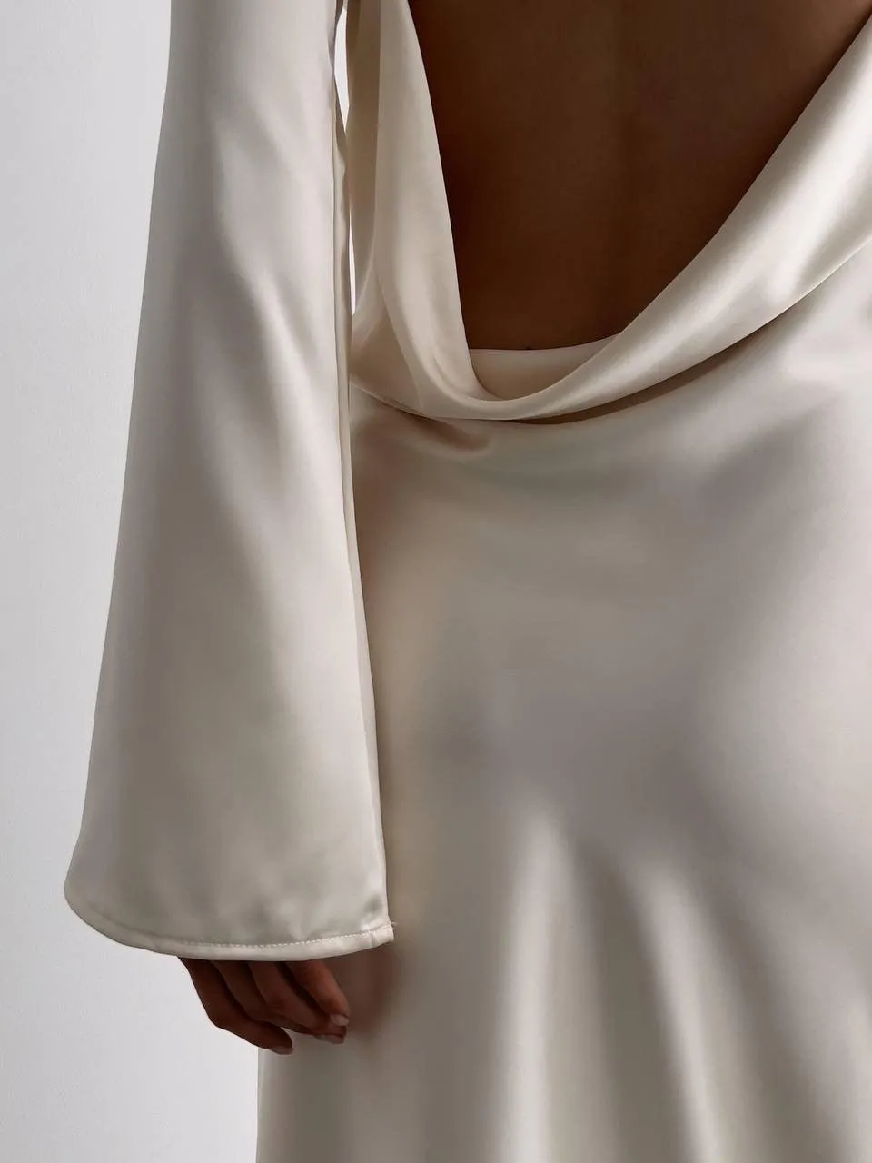 Elegant Silk Maxi Dress