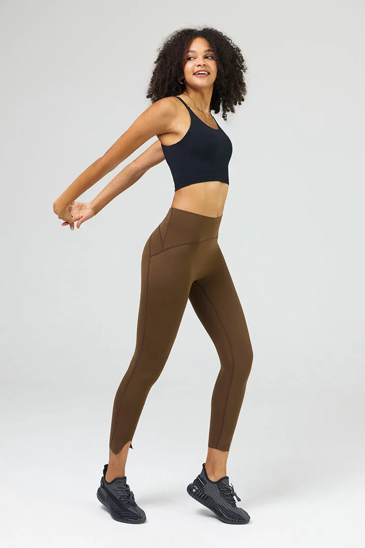 FlexEase™ 7/8 Women's High Waist Slit Hem Legging