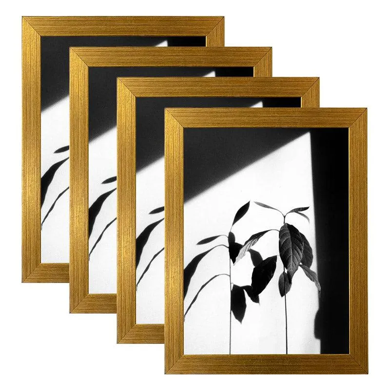 Goldo Glow Photo Frame Wall Art - Set Of Four