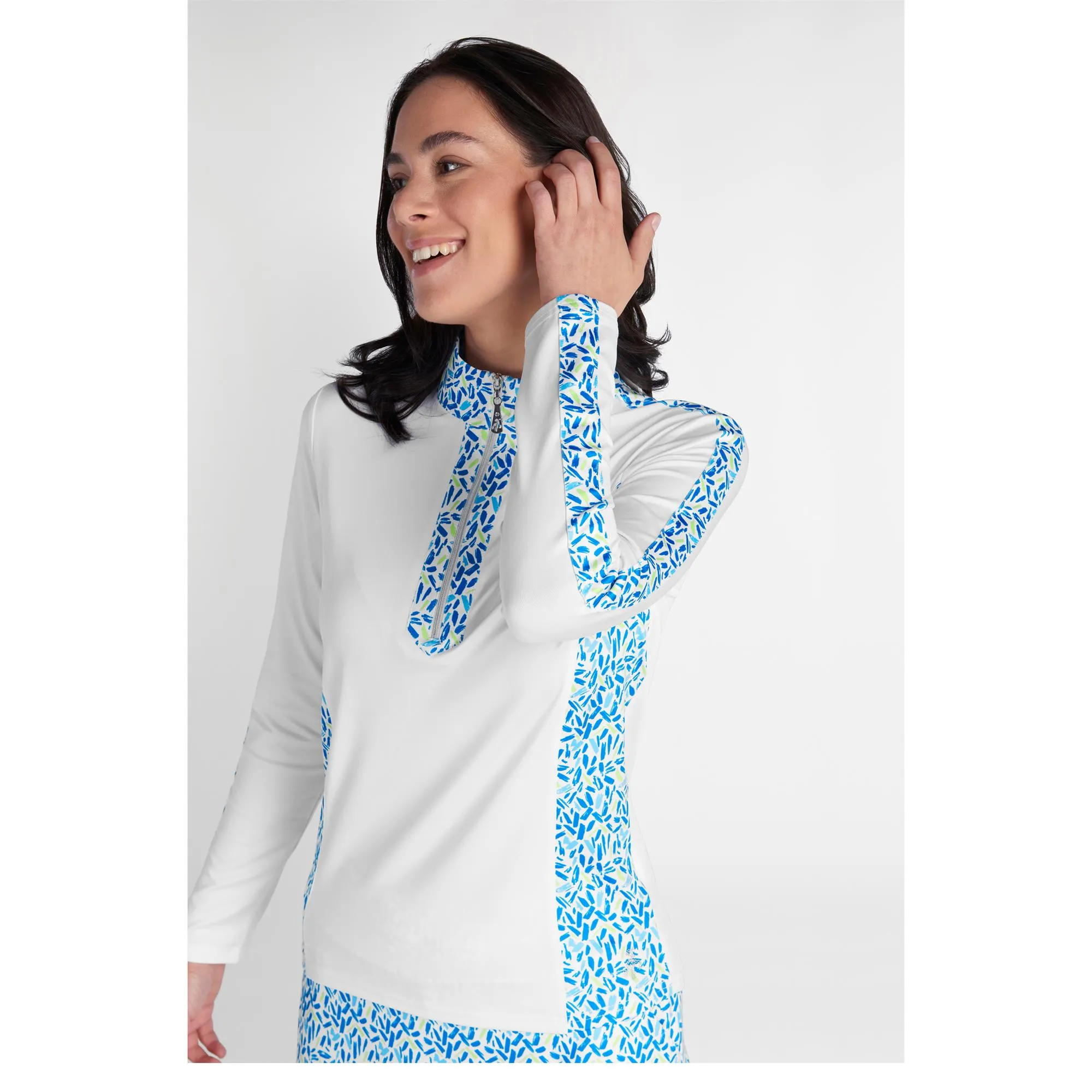 Green Lamb Ladies Kaz Long Sleeve Golf Top SG22927