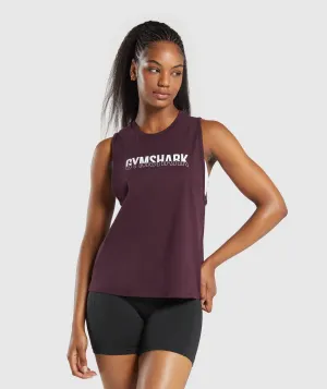 Gymshark Fraction Tank - Depth Purple
