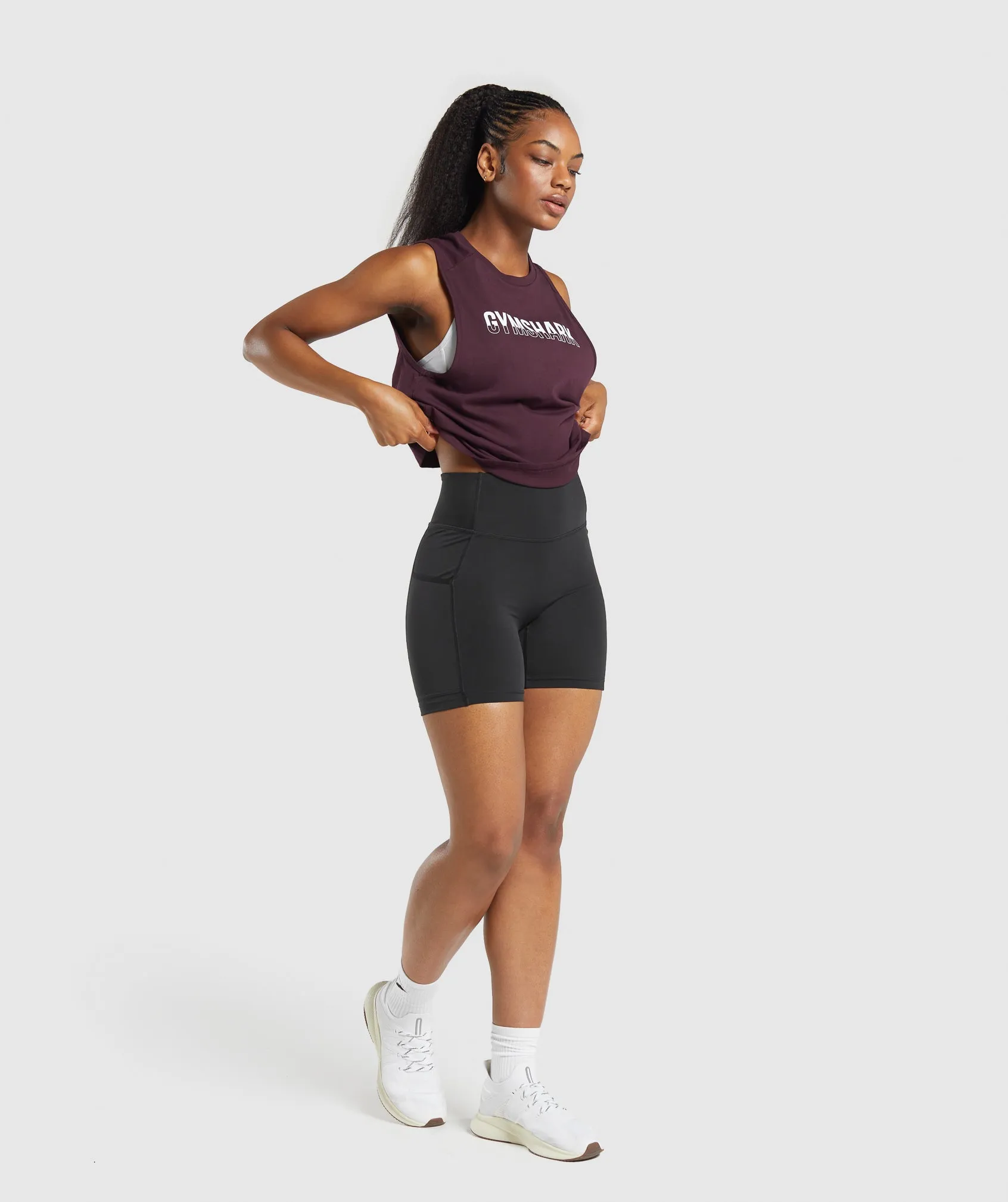 Gymshark Fraction Tank - Depth Purple