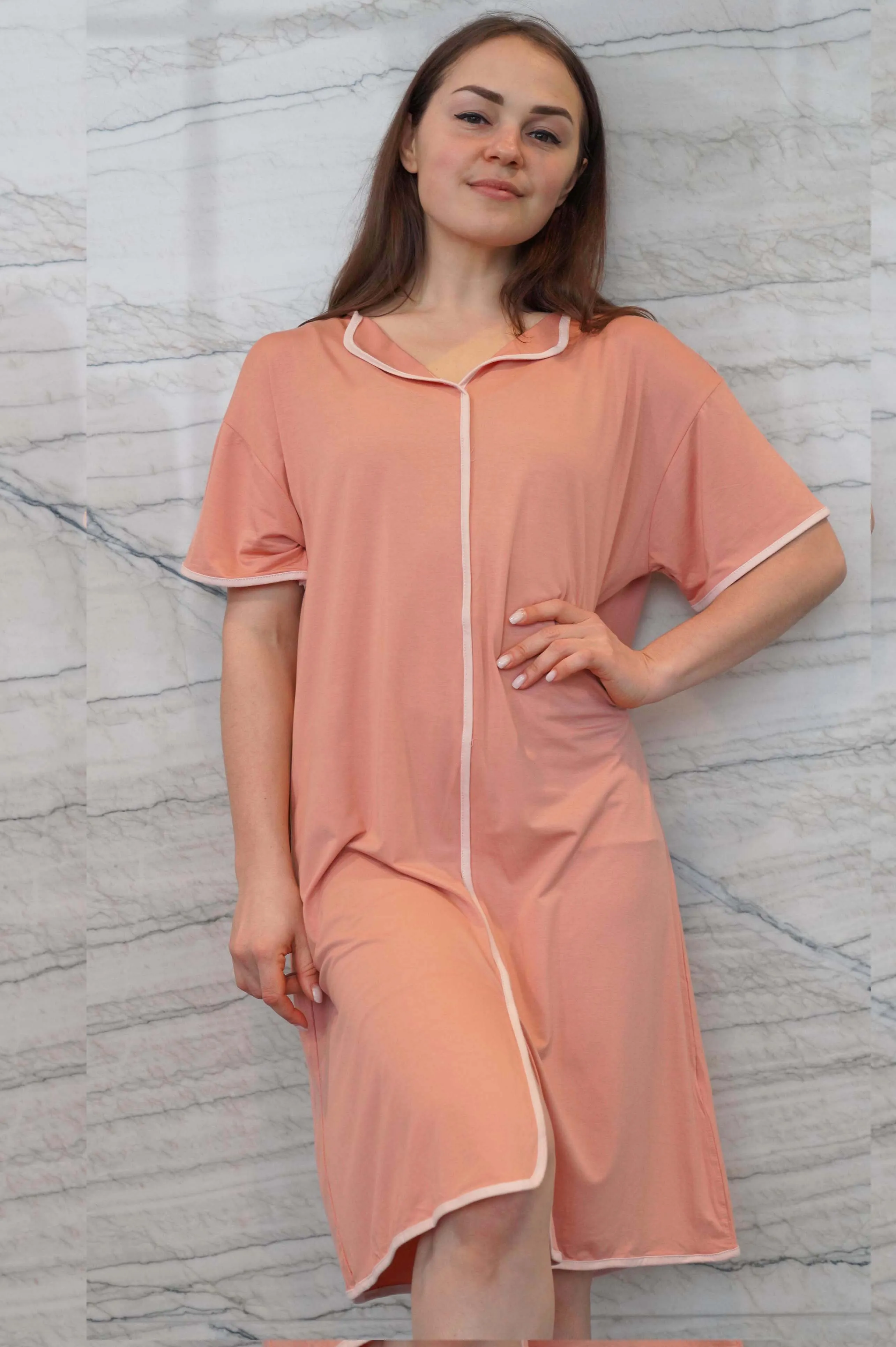 HARPER BAMBOO-BLEND PJ DRESS (Final Sale)