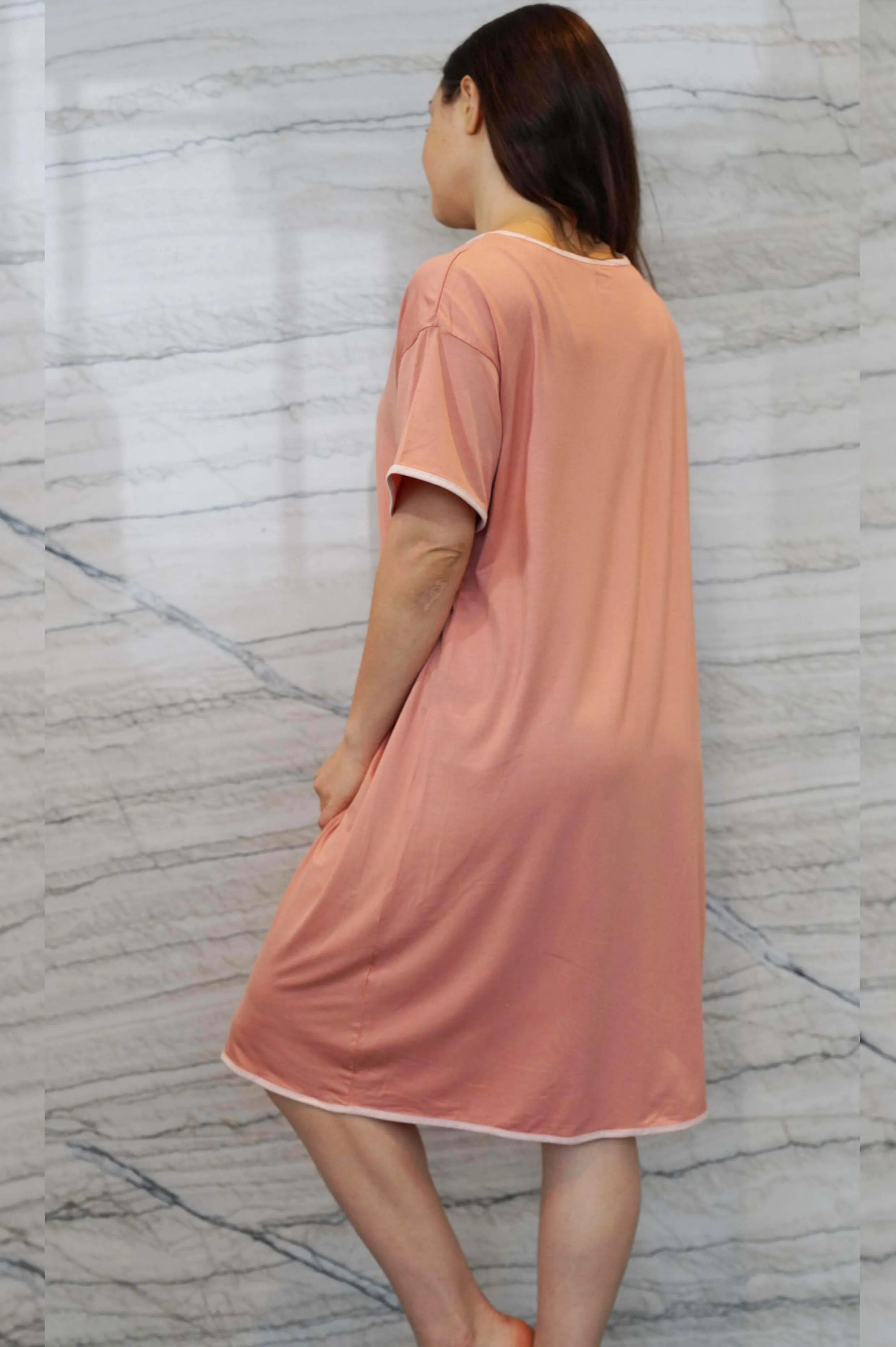 HARPER BAMBOO-BLEND PJ DRESS (Final Sale)