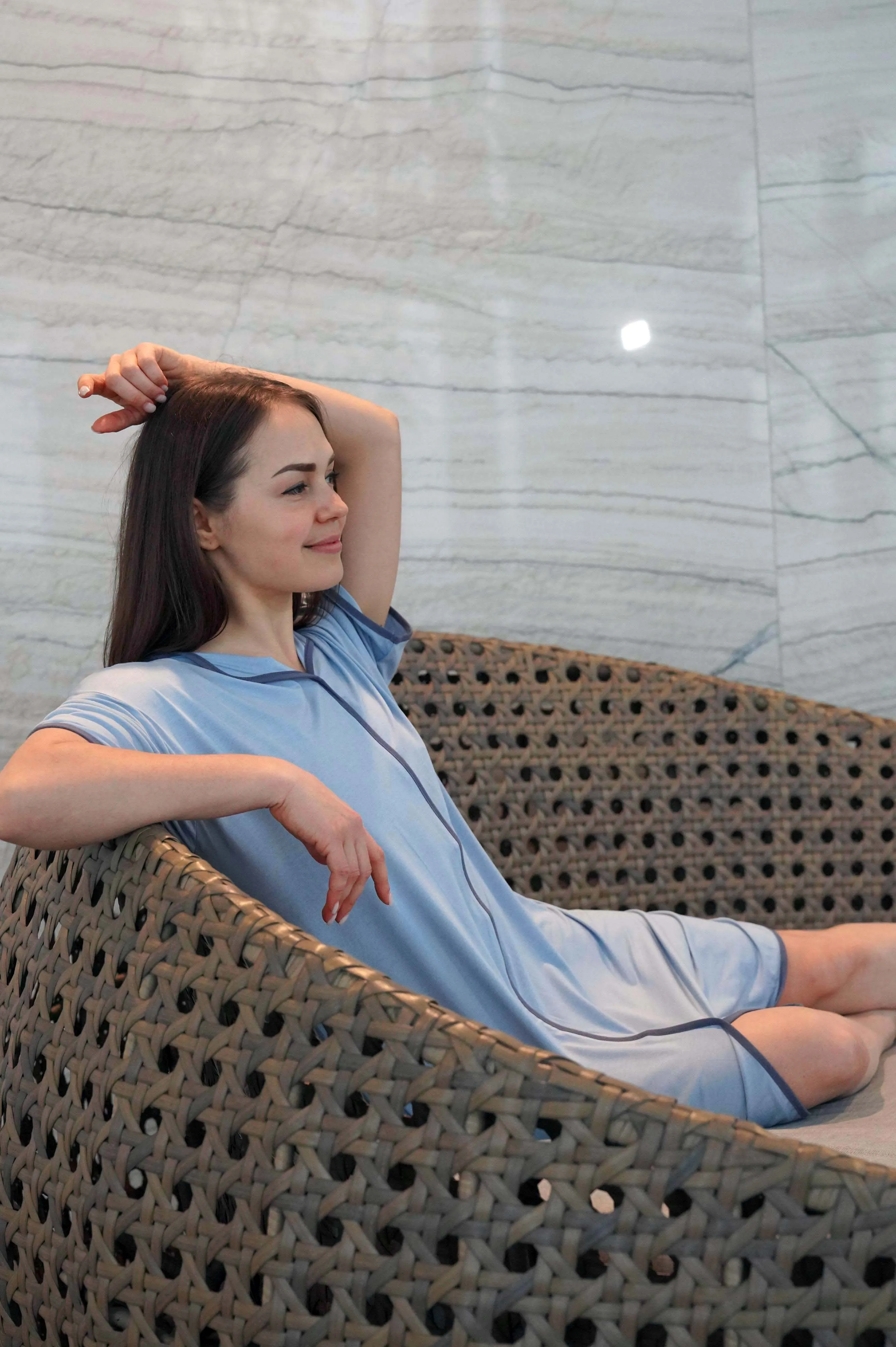 HARPER BAMBOO-BLEND PJ DRESS (Final Sale)
