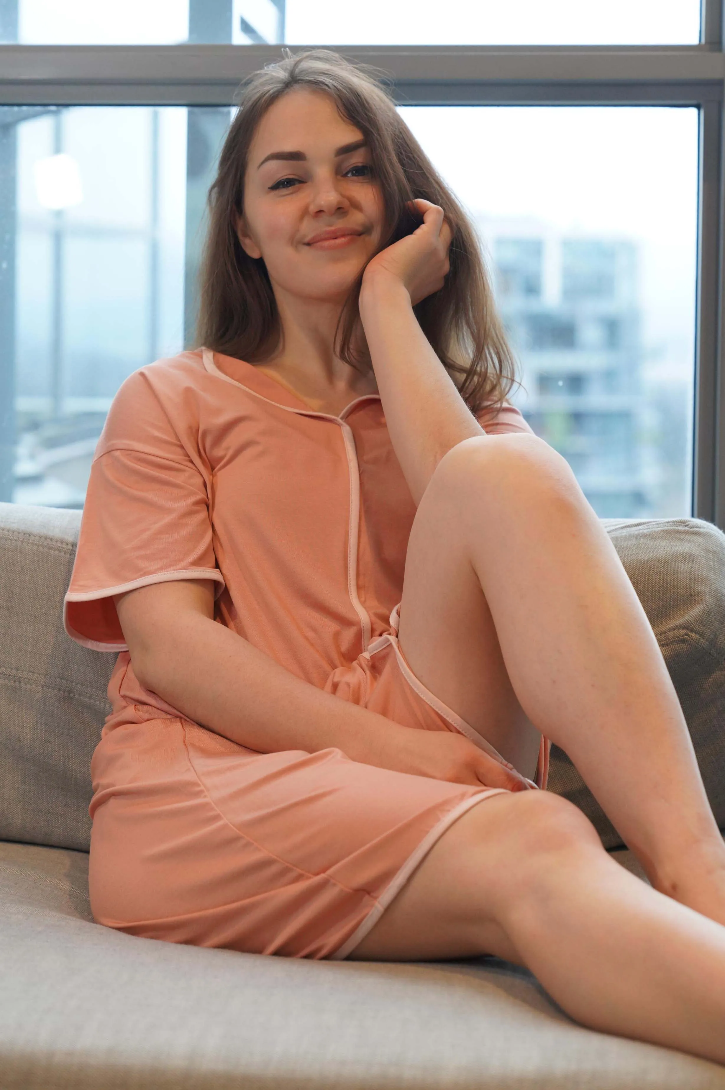 HARPER BAMBOO-BLEND PJ DRESS (Final Sale)