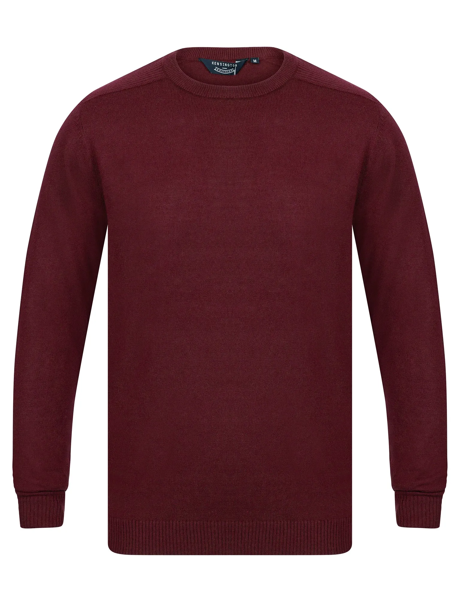 Kano Crew Neck Knitted Jumper in Zinfandel - Kensington Eastside