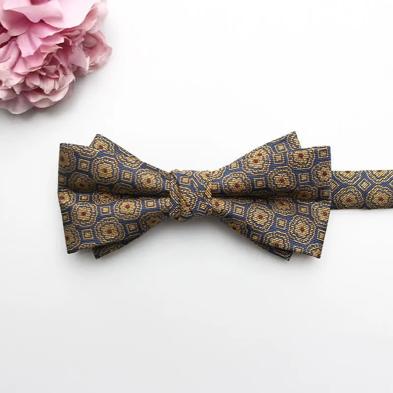 Men's Classical Formal Printed Bow Tie