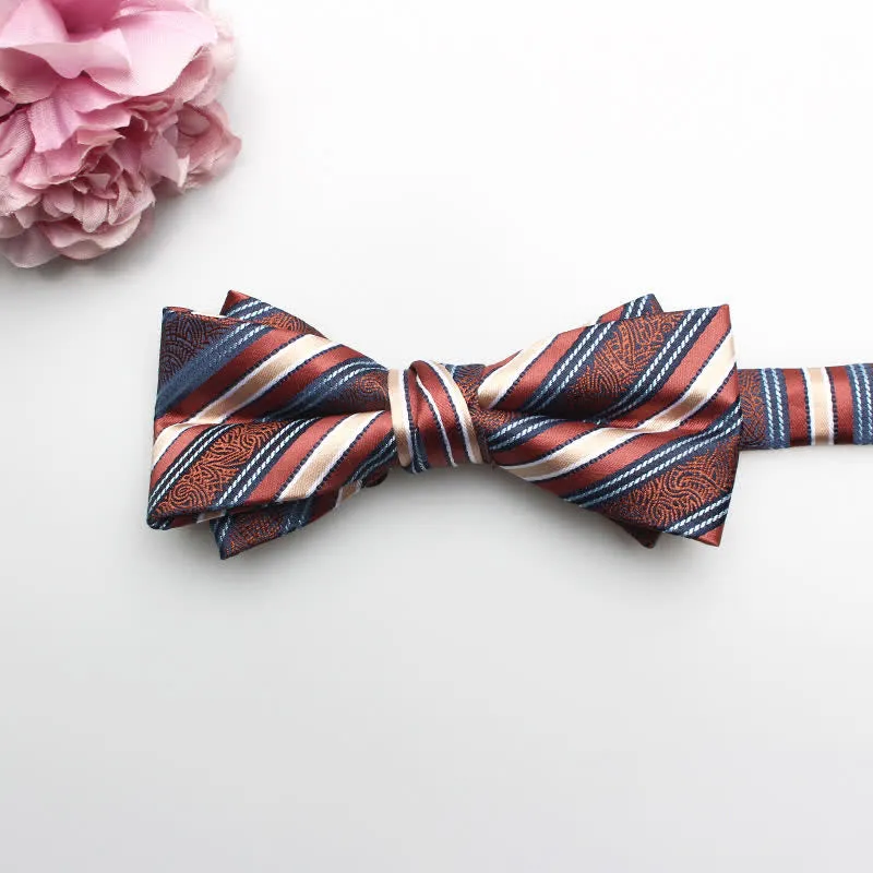 Men's Classical Formal Printed Bow Tie