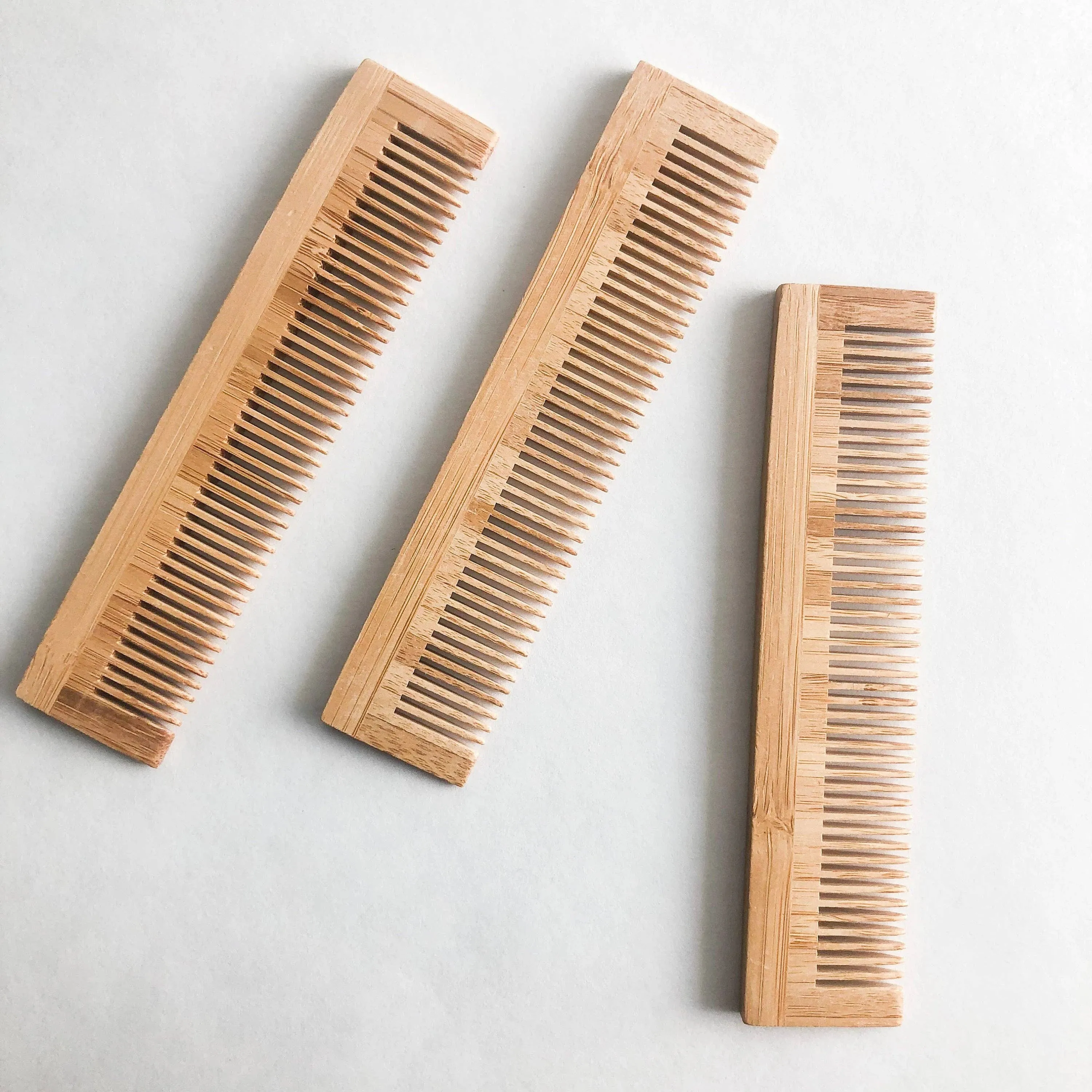 Natural Bamboo Biodegradable Comb