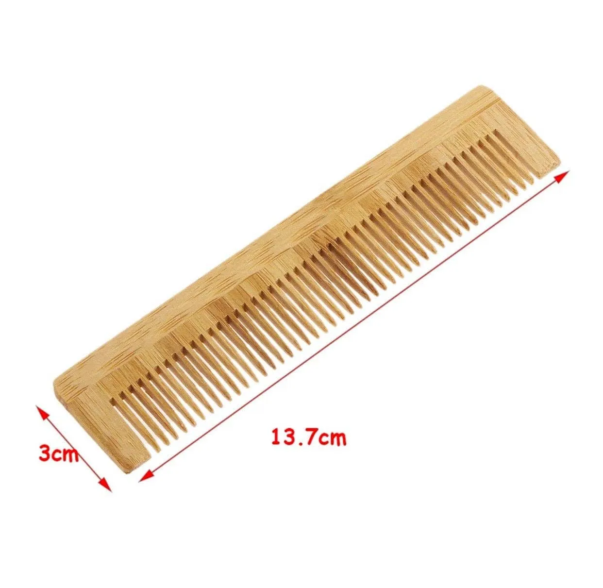 Natural Bamboo Biodegradable Comb