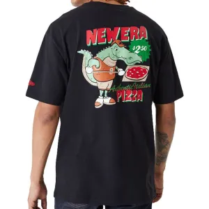 New Era Mens Character Oversized T Shirt Black