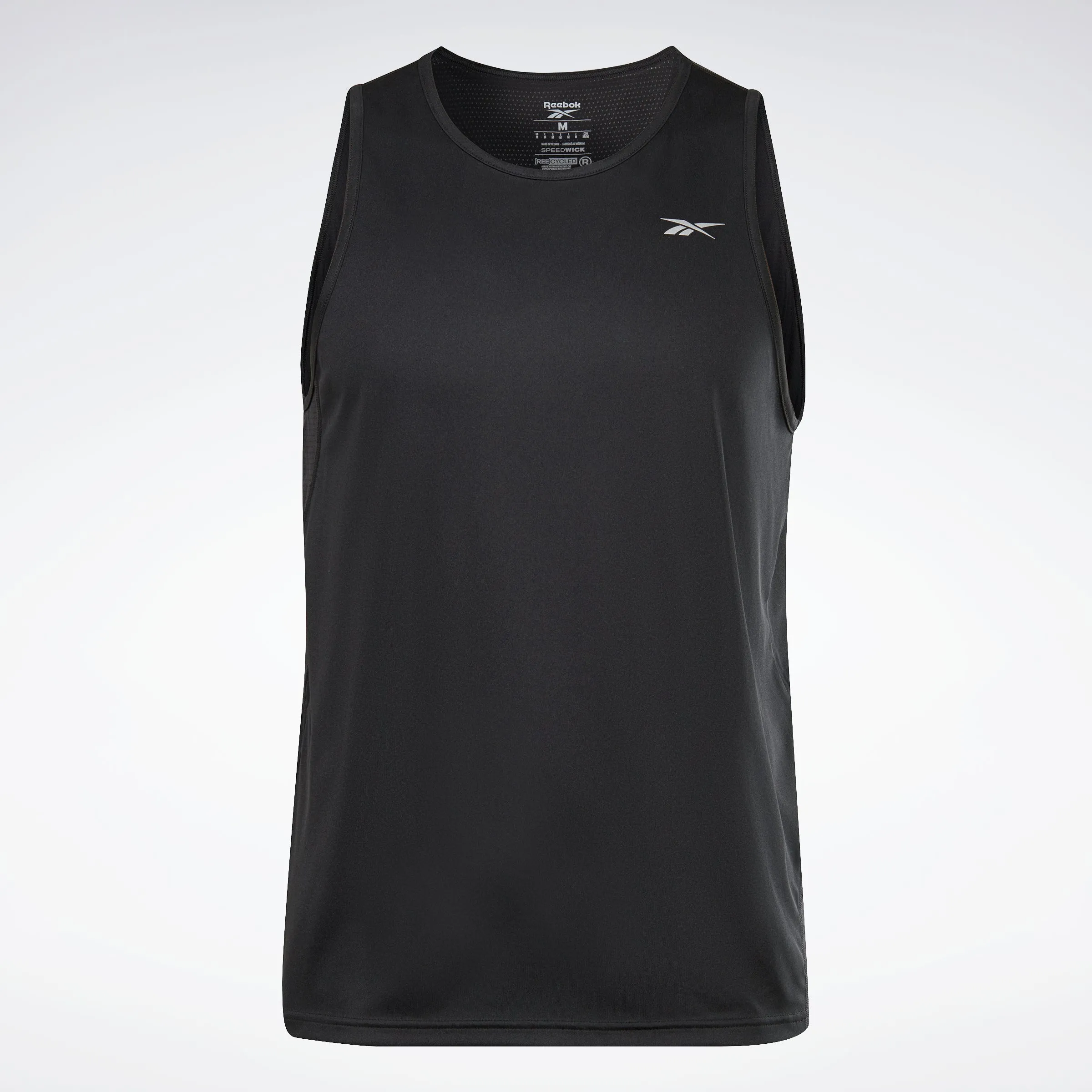 Reebok Apparel Men Running Speedwick Tank Top Black