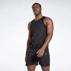 Reebok Apparel Men Running Speedwick Tank Top Black