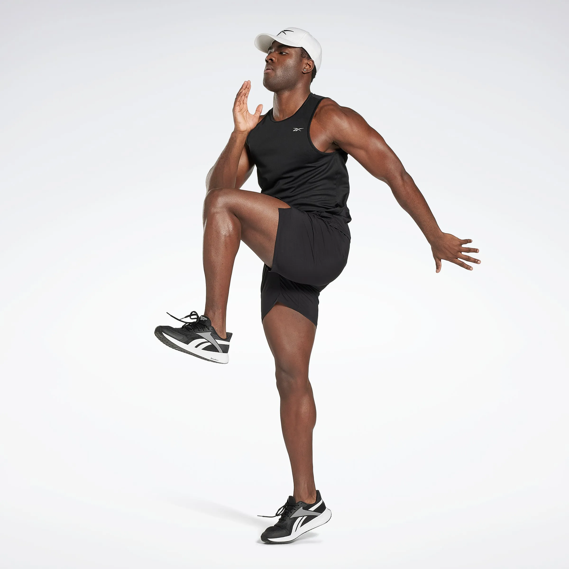 Reebok Apparel Men Running Speedwick Tank Top Black