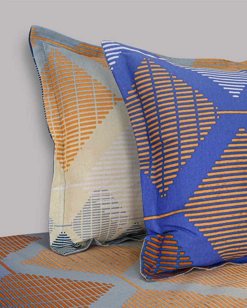 Sparkle Pure Cotton Single Bedsheet With Pillow Cover | 90 x 60 inches