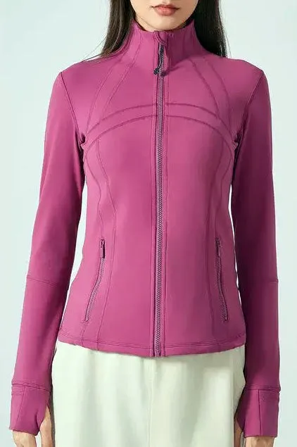TALIA FLEECE-LINED JACKET