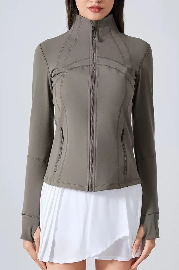 TALIA FLEECE-LINED JACKET