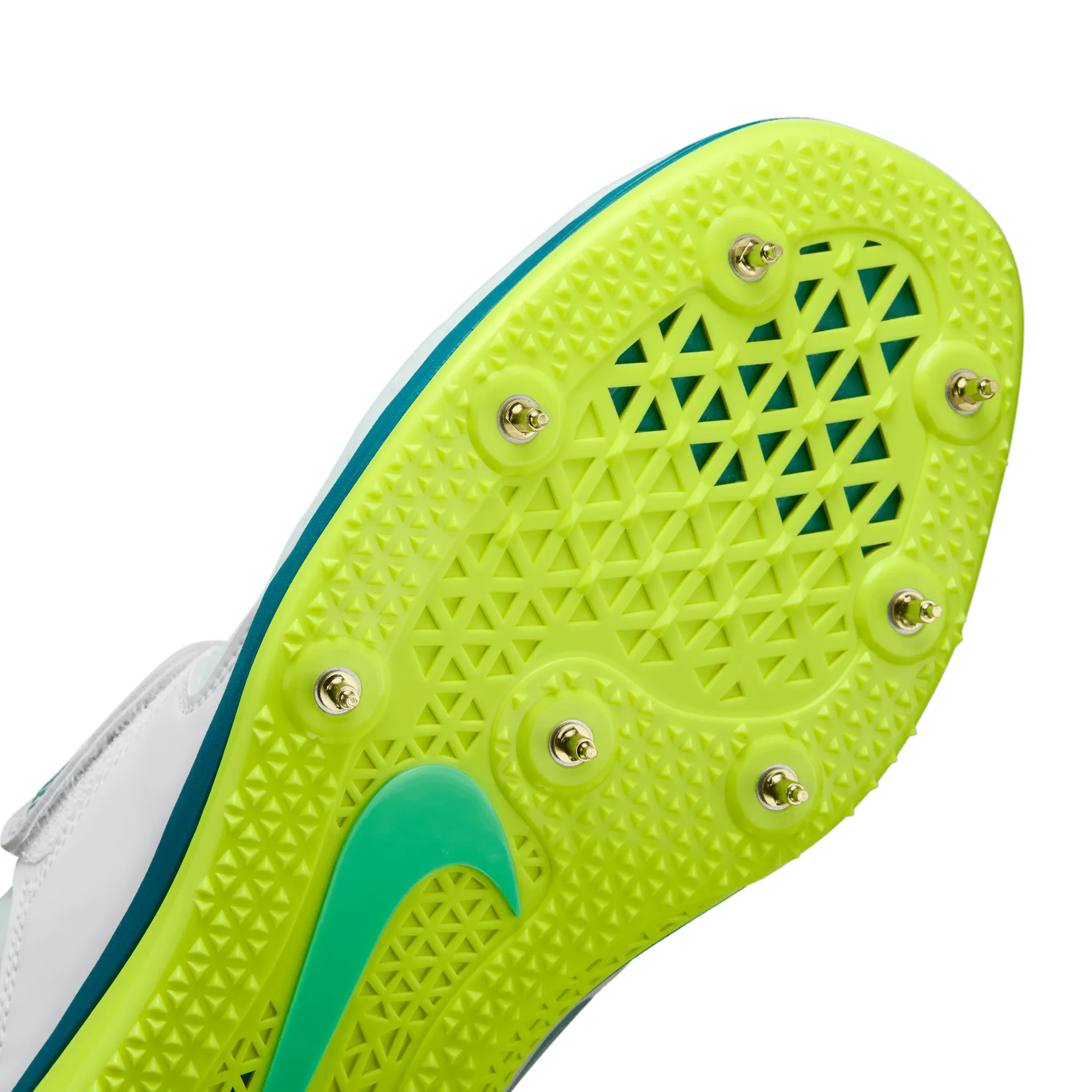 Unisex High Jump Elite (100 - White/Bright Spruce-Barely Green)