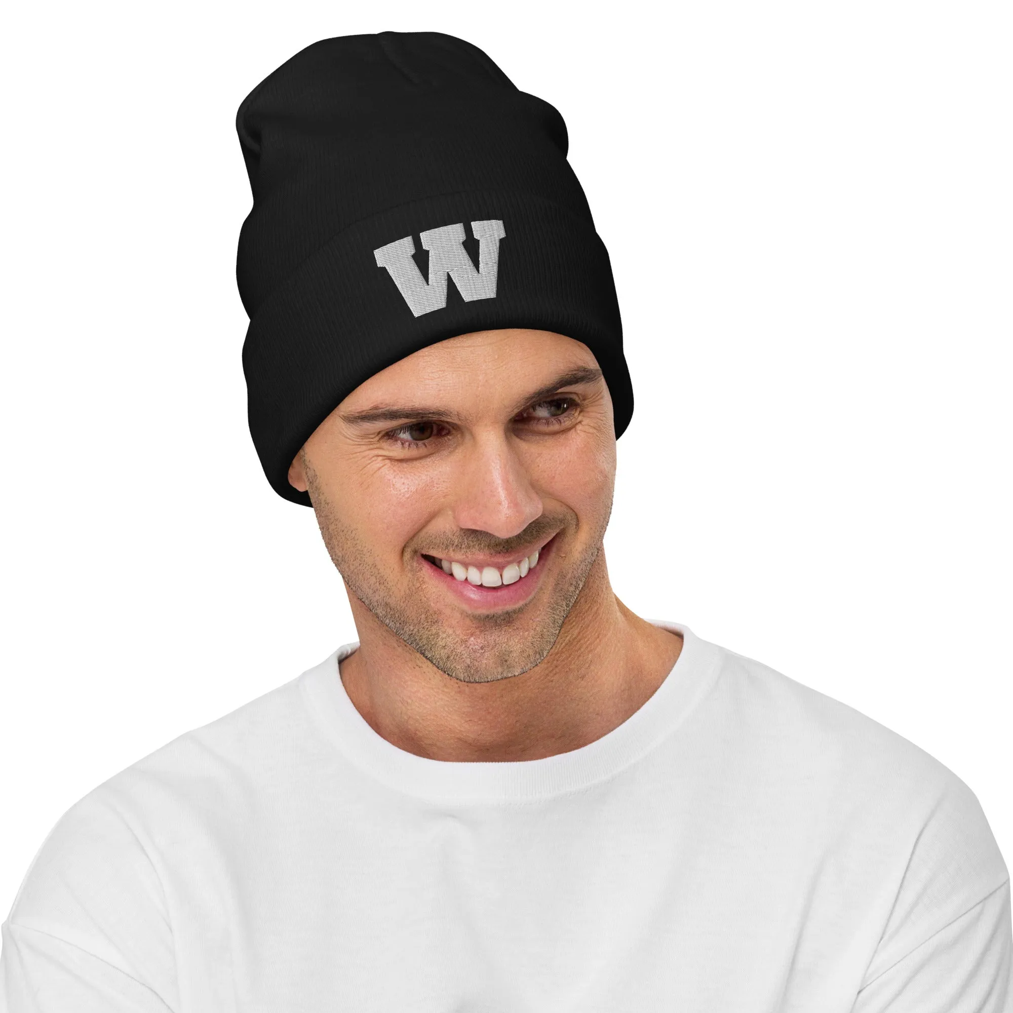 W Hat - Embroidered Beanie