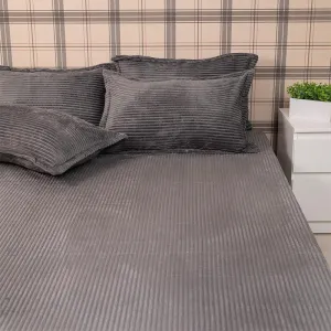 Warm Cosy Bedsheets - Grey