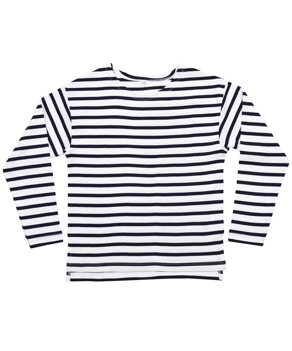 White/Navy - Kids breton T