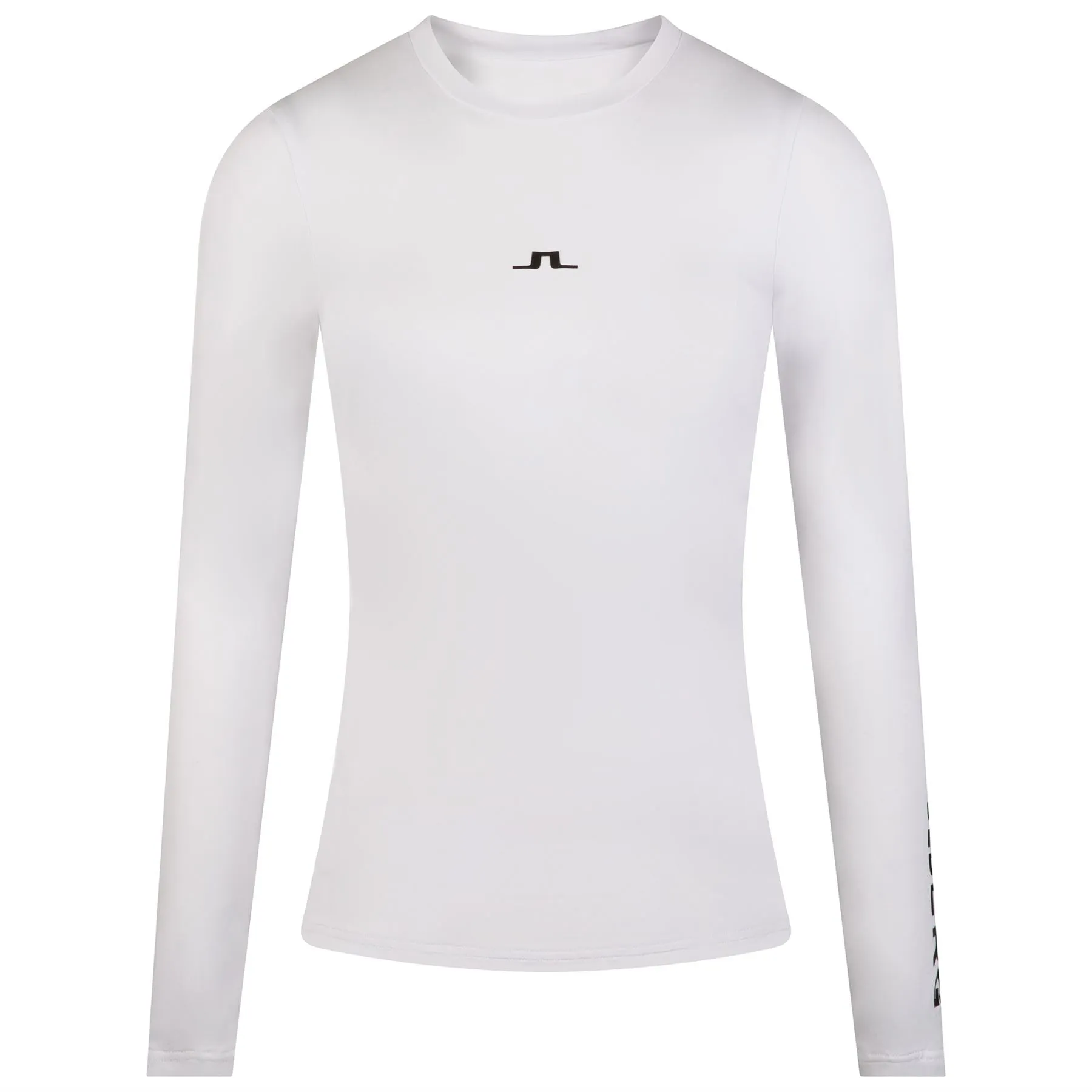 Womens Tekla Crew Neck Top White - AW23