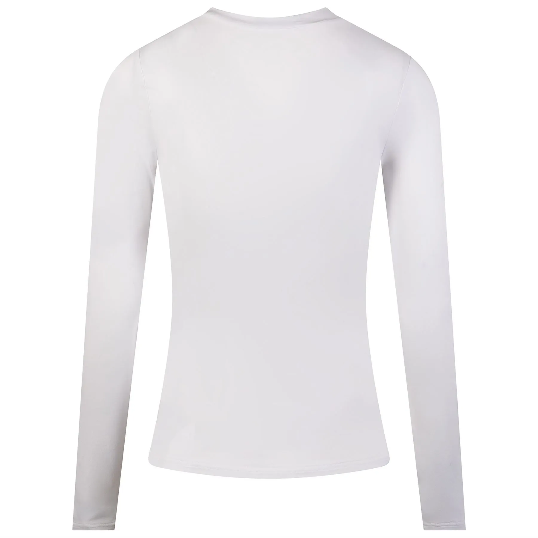 Womens Tekla Crew Neck Top White - AW23