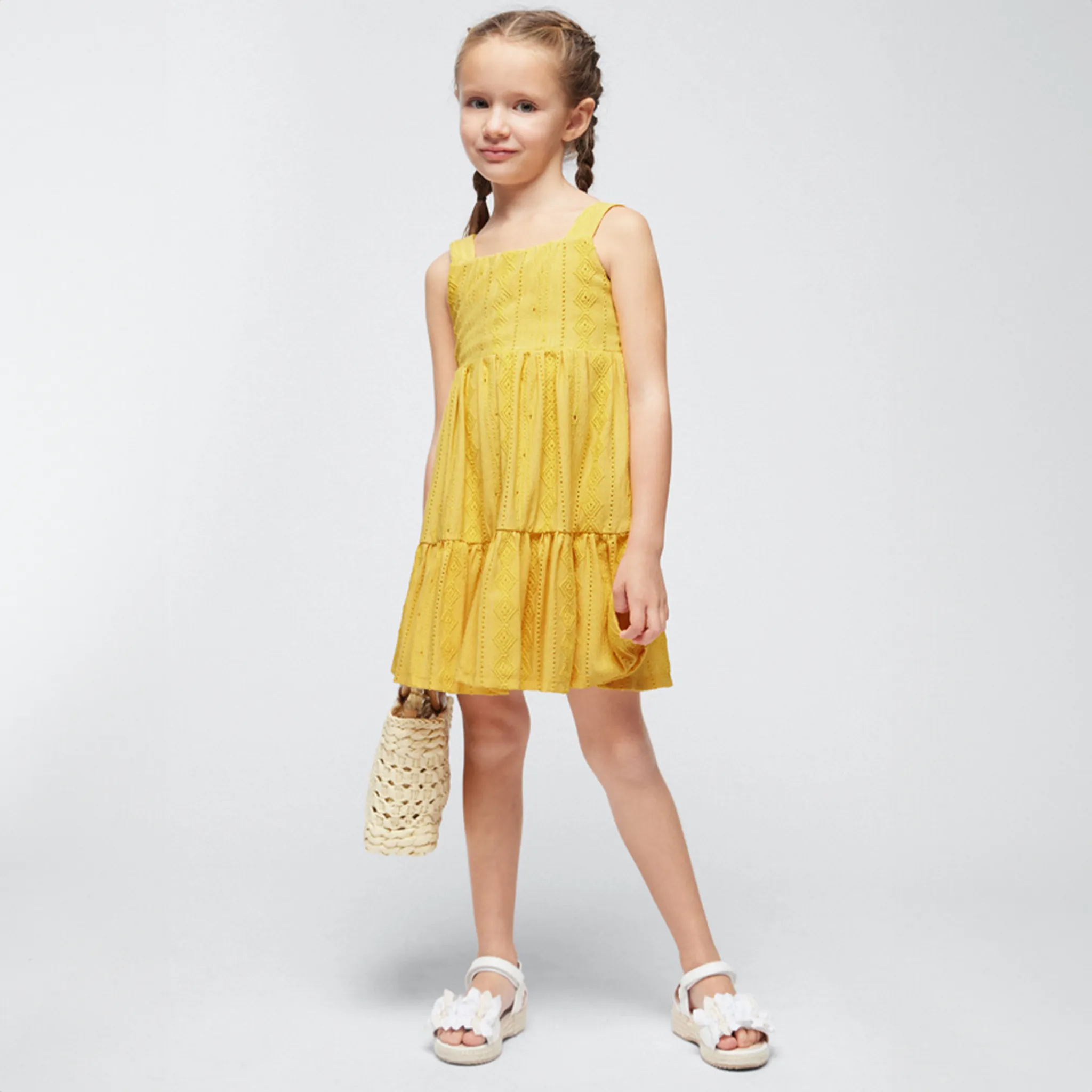 Yellow Sleeveless Dress