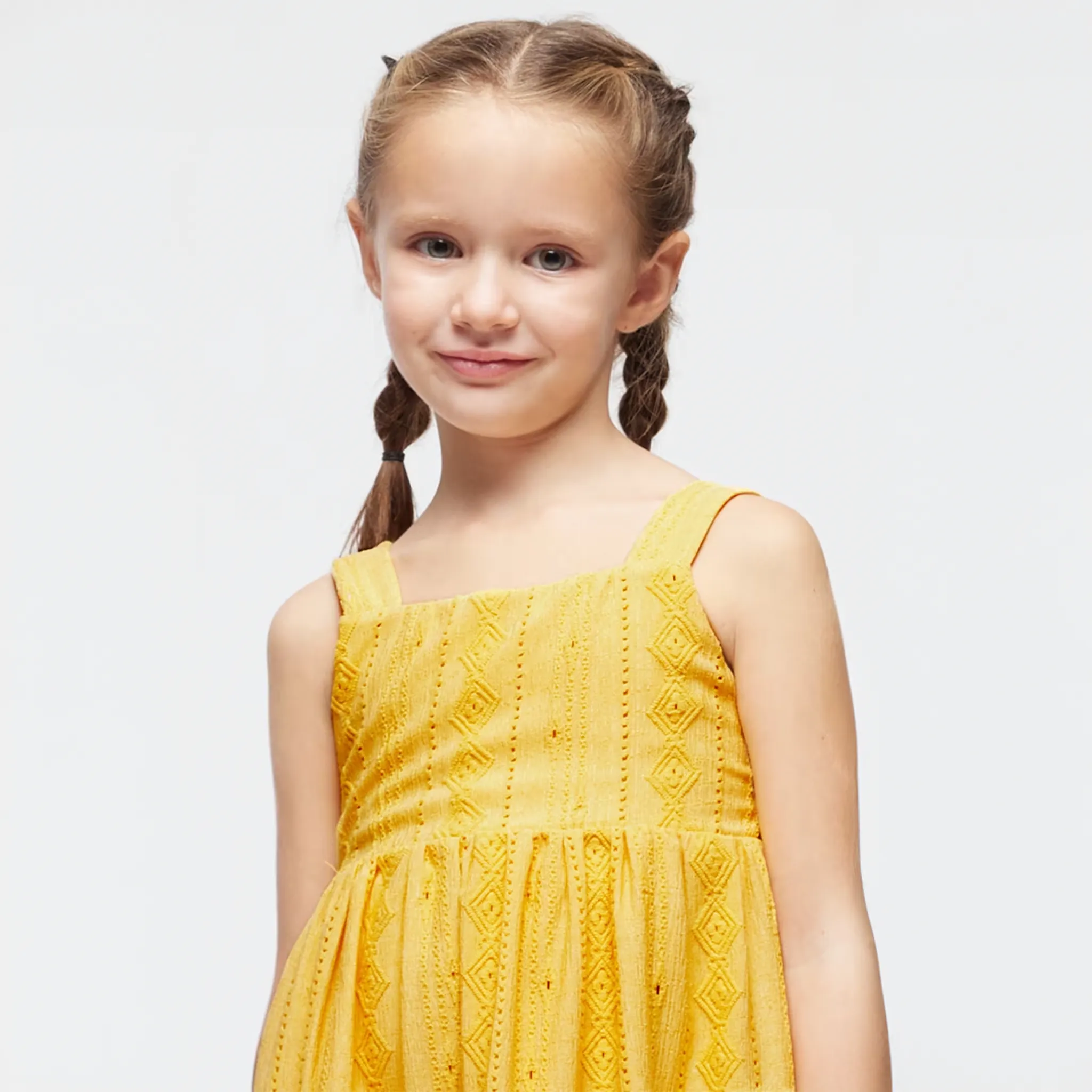 Yellow Sleeveless Dress