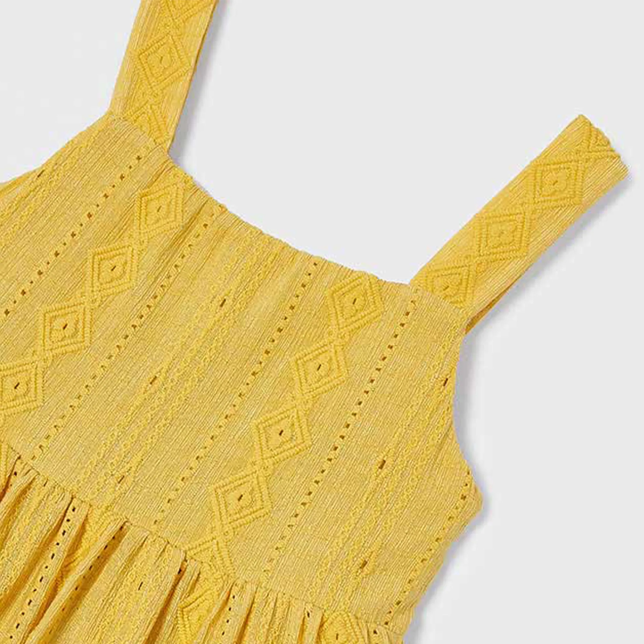Yellow Sleeveless Dress