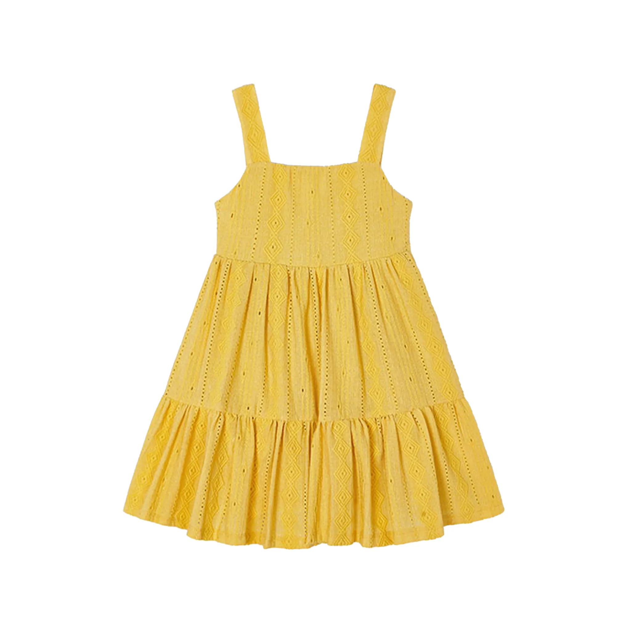 Yellow Sleeveless Dress
